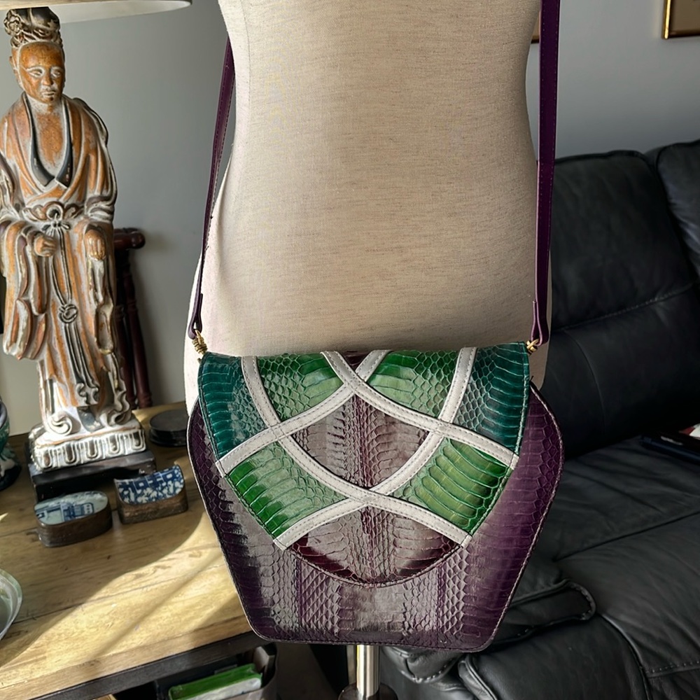 J Renée eelskin handbag